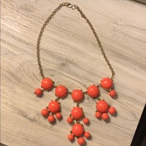 Peach/Orange Bubble Necklace